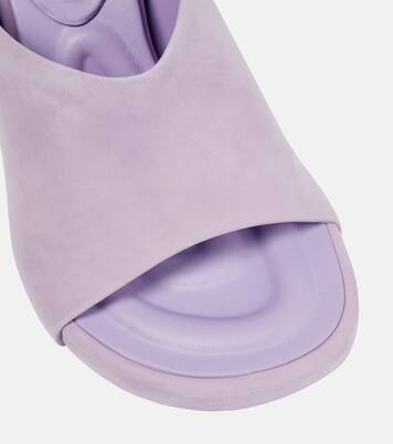 Pantoletten Les Mules Nuvola aus Veloursleder | Jacquemus