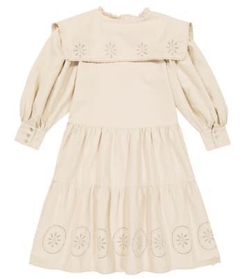 Geraldine embroidered midi dress | The New Society