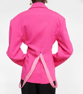 La Veste Filu belted wool blazer | Jacquemus