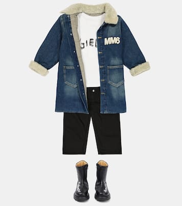 Denim coat | MM6 Maison Margiela Kids