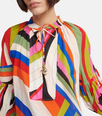 Robe imprimée en coton | Pucci