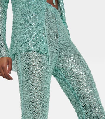 Pantalon à sequins | Self-Portrait
