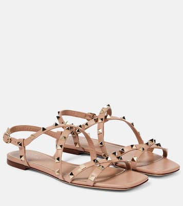 Sandalias Rockstud de piel | Valentino Garavani
