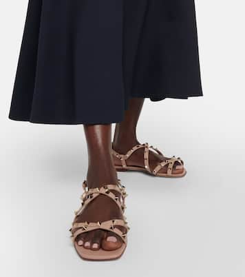 Sandalias Rockstud de piel | Valentino Garavani