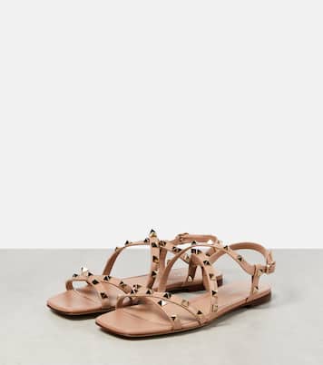 Sandalias Rockstud de piel | Valentino Garavani