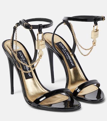 Sandalen Keira aus Lackleder | Dolce&Gabbana