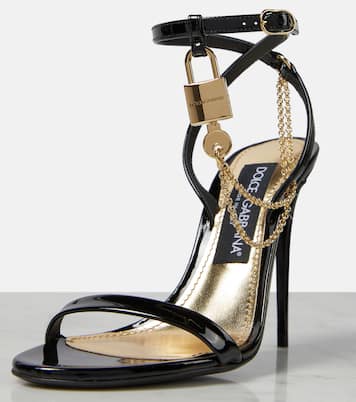 Sandalen Keira aus Lackleder | Dolce&Gabbana