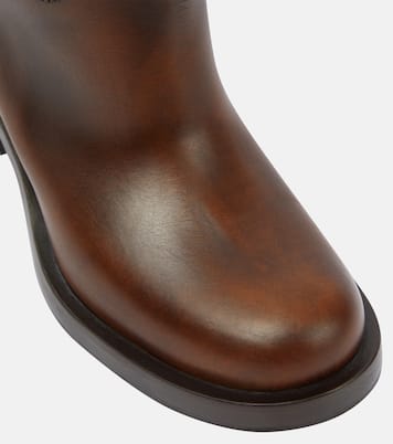 Stivali in pelle | Miu Miu