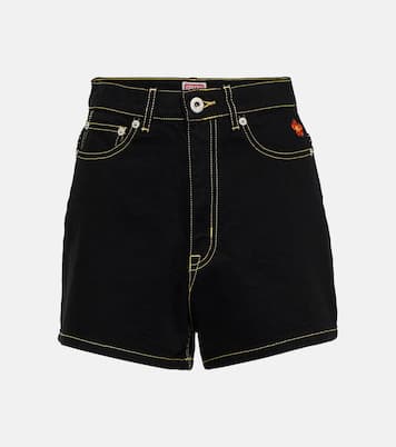 Shorts di jeans a vita alta | Kenzo