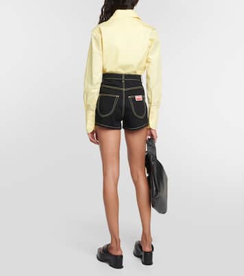 Shorts di jeans a vita alta | Kenzo
