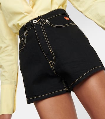 Shorts di jeans a vita alta | Kenzo