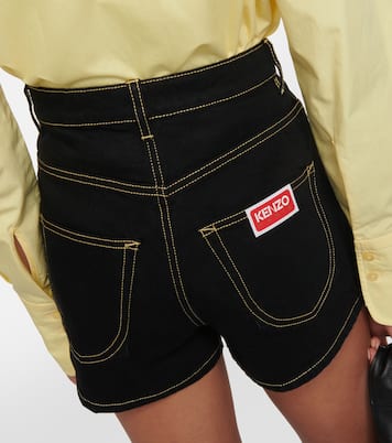 Shorts di jeans a vita alta | Kenzo