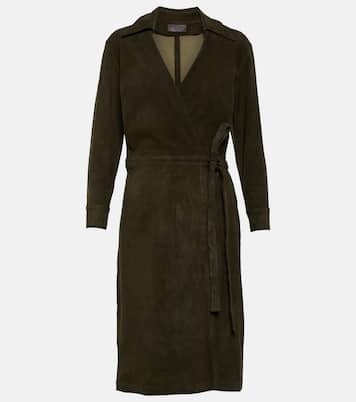 Minikleid Ross aus Veloursleder | Stouls
