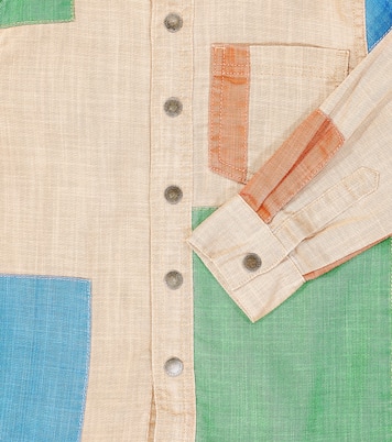 Camicia in cotone patchwork | Stella McCartney Kids