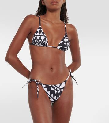 Slip bikini Mirage con laccetti e stampa | Eres