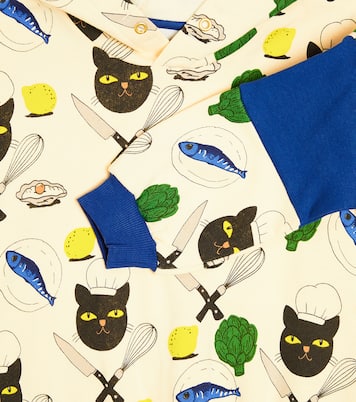 Sudadera Chef Cat en jersey de algodón | Mini Rodini