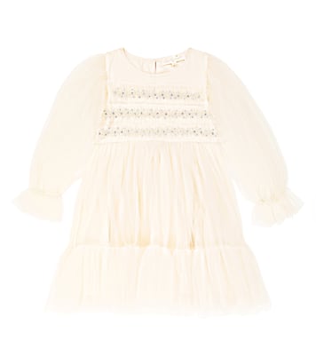 Verziertes Kleid Neva aus Tüll | Tutu Du Monde