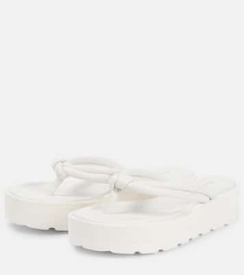 Plateausandalen aus Leder | Gianvito Rossi