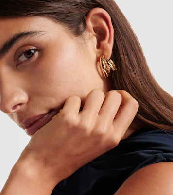 Boucles d'oreilles en plaqué or 10 ct | Jennifer Fisher