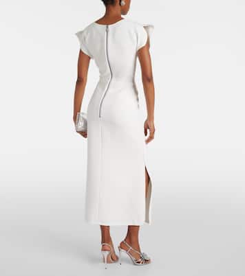 Robe midi Zephyr en crêpe | Maticevski