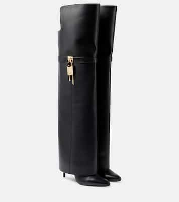 Cuissardes Shark Lock en cuir | Givenchy