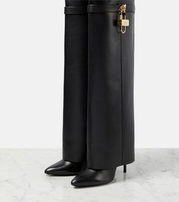 Cuissardes Shark Lock en cuir | Givenchy