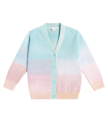 Cárdigan de algodón a rayas | Stella McCartney Kids