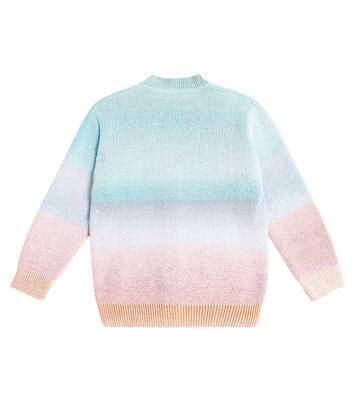 Cárdigan de algodón a rayas | Stella McCartney Kids