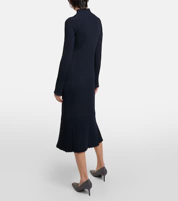 Abito midi Carmen in maglia a coste | Proenza Schouler