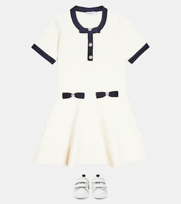 Verziertes Kleid aus einem Baumwollgemisch | Self-Portrait Kids