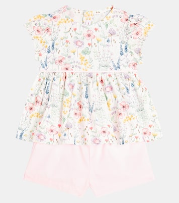 Baby - Abito e culottes in misto cotone | Il Gufo