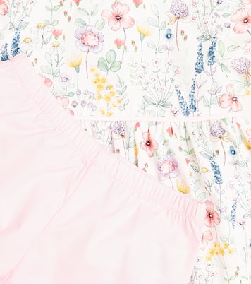 Baby - Abito e culottes in misto cotone | Il Gufo
