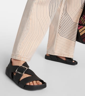 Sandalen Ease aus Leder | Loewe
