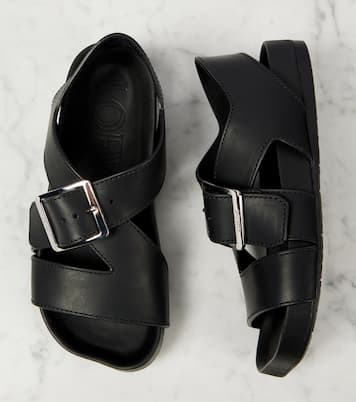 Sandalen Ease aus Leder | Loewe