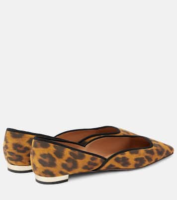 Maia Flay leather ballet flats | Aquazzura