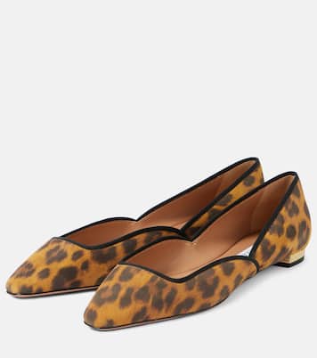 Maia Flay leather ballet flats | Aquazzura