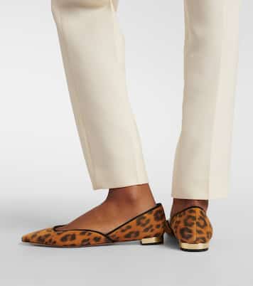 Maia Flay leather ballet flats | Aquazzura