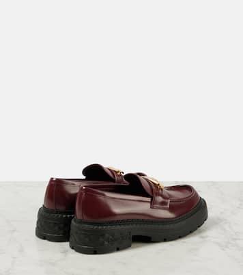 Marlow embellished leather loafers | Jimmy Choo