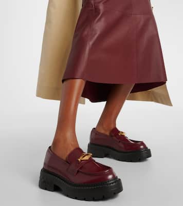 Marlow embellished leather loafers | Jimmy Choo