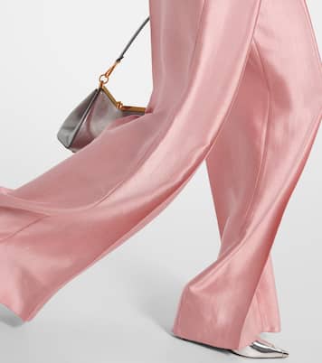 Weite Hose Slouchy Elegance aus Satin | Dorothee Schumacher