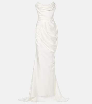 Bridal Vaida satin corset gown | Vivienne Westwood