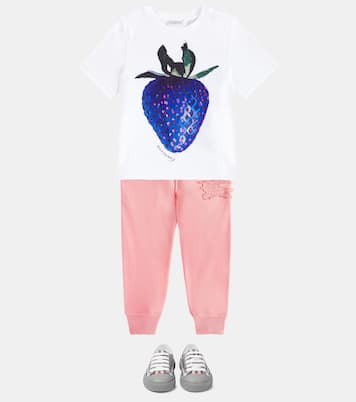 T-shirt Cedar Strawberry in cotone | Burberry Kids