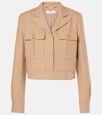 Giacca cropped in cotone | Chloé