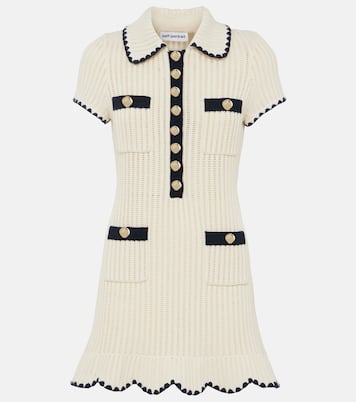 Crochet minidress | Self-Portrait