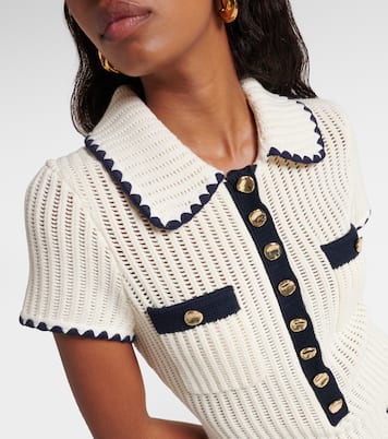 Crochet minidress | Self-Portrait
