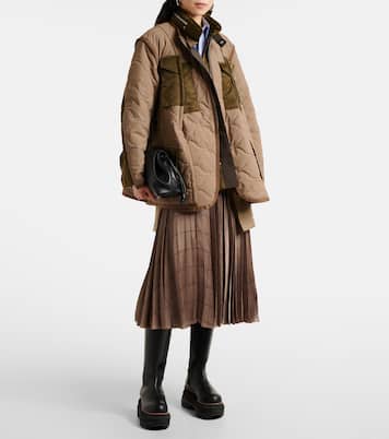 Cappotto trapuntato in ripstop | Sacai