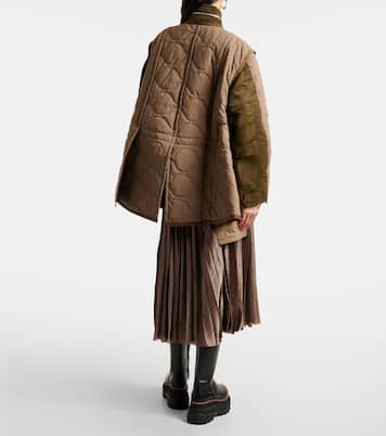 Cappotto trapuntato in ripstop | Sacai