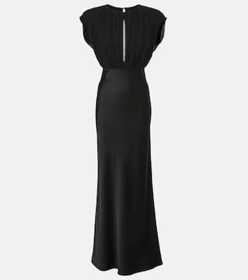 Robe longue Randers en satin de soie | Max Mara