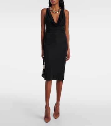 Escarpins Emmanuelle 110 en satin | Saint Laurent