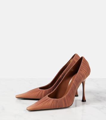 Escarpins Emmanuelle 110 en satin | Saint Laurent